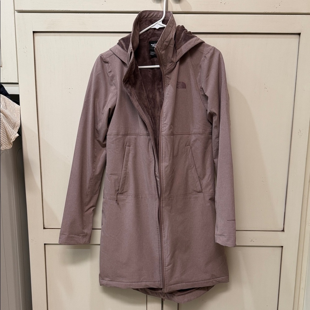 The North Face Women's shelbe raschel parka with hood twilight mauve heather
